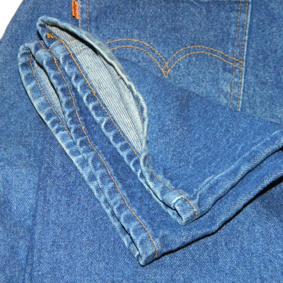 2 for/$50 Levi's Vintage 619 Orange Tag Straight Leg Siez 38 x 32 - Picture 7 of 13